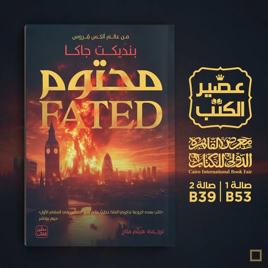 رواية محتوم.. من عصير الكتب لمعرض الكتاب